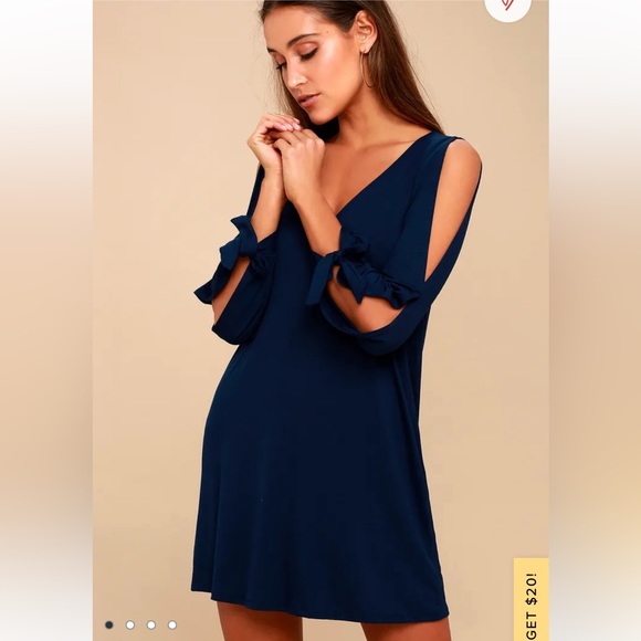 Lulus glory of love shift dress - Picture 2 of 4